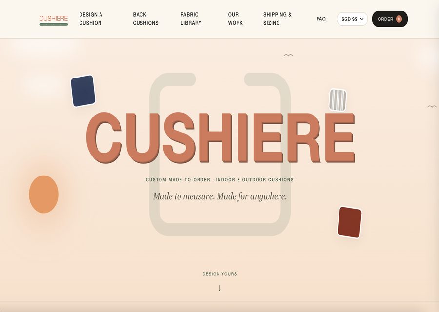Cushiere website